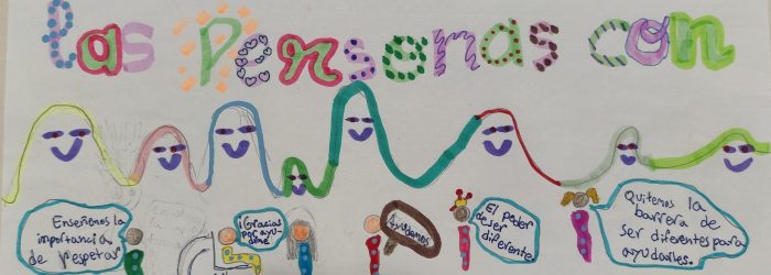 DIBUJO GANADOR IGUAL PARA LAS PERSONAS CON DISCAPACIDAD