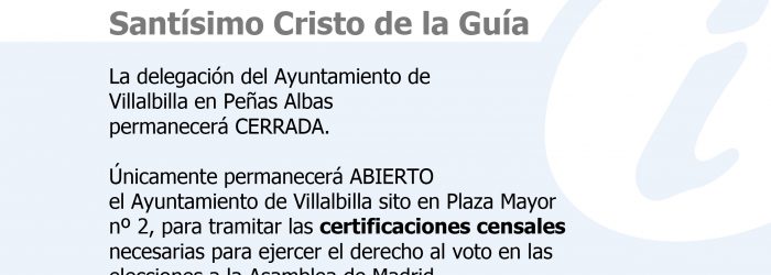 NOTA INFORMATIVA 4 MAYO
