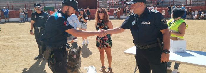 Portada Visita Unidad canina Algete