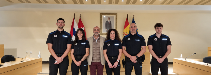 Retrato oficial en cámara municipal
