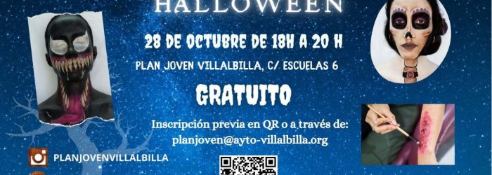 Taller caracterización Halloween