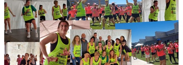 bailando en el parque