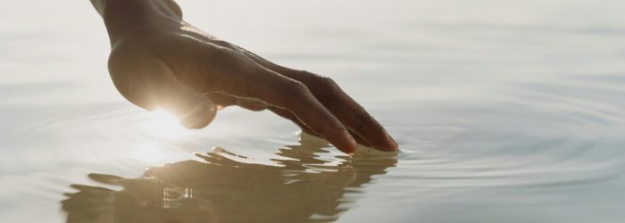 agua mar mano