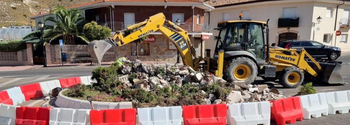 portada obras acondicionamiento Plaza del quiosco