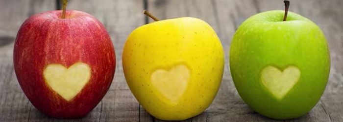 sanas como manzanas